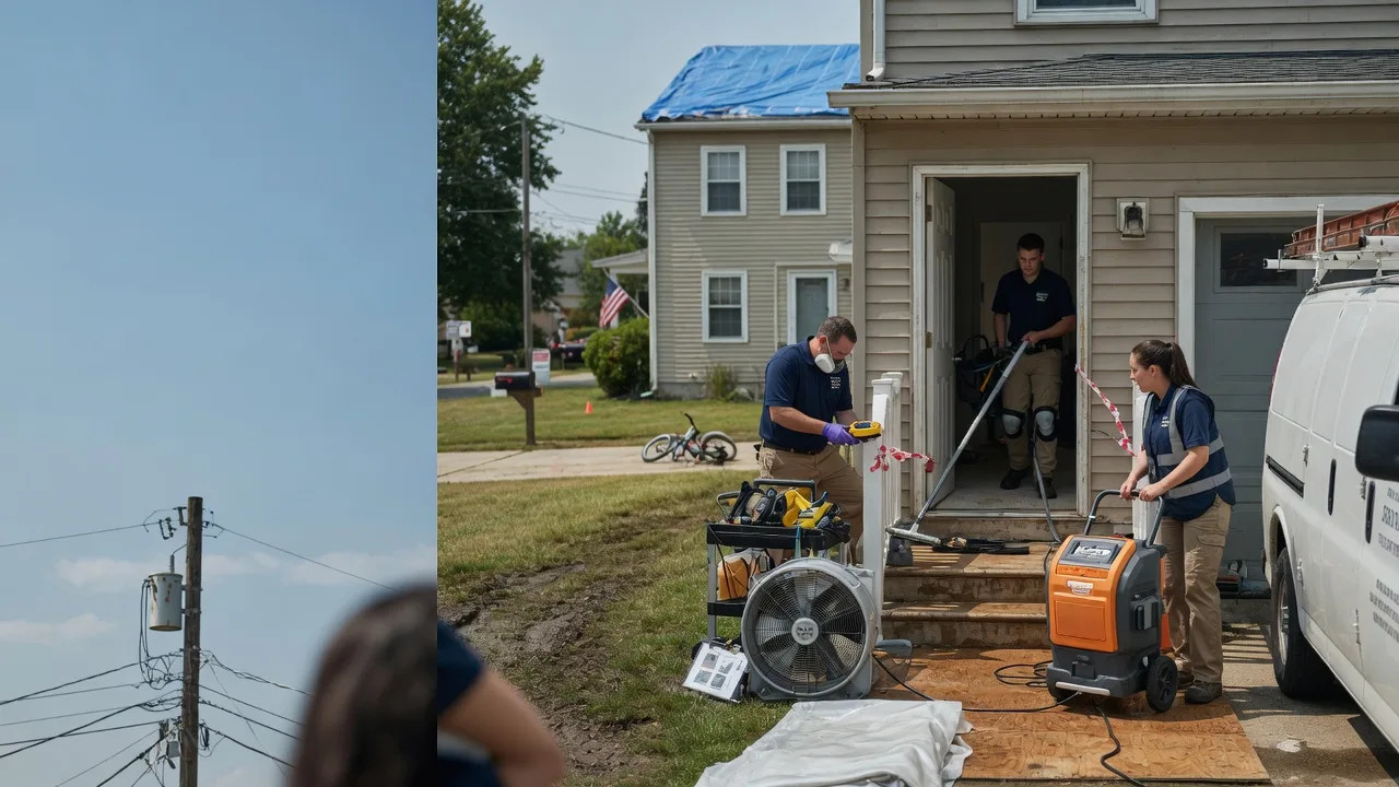Water Damage Repair in Olney, IL near me